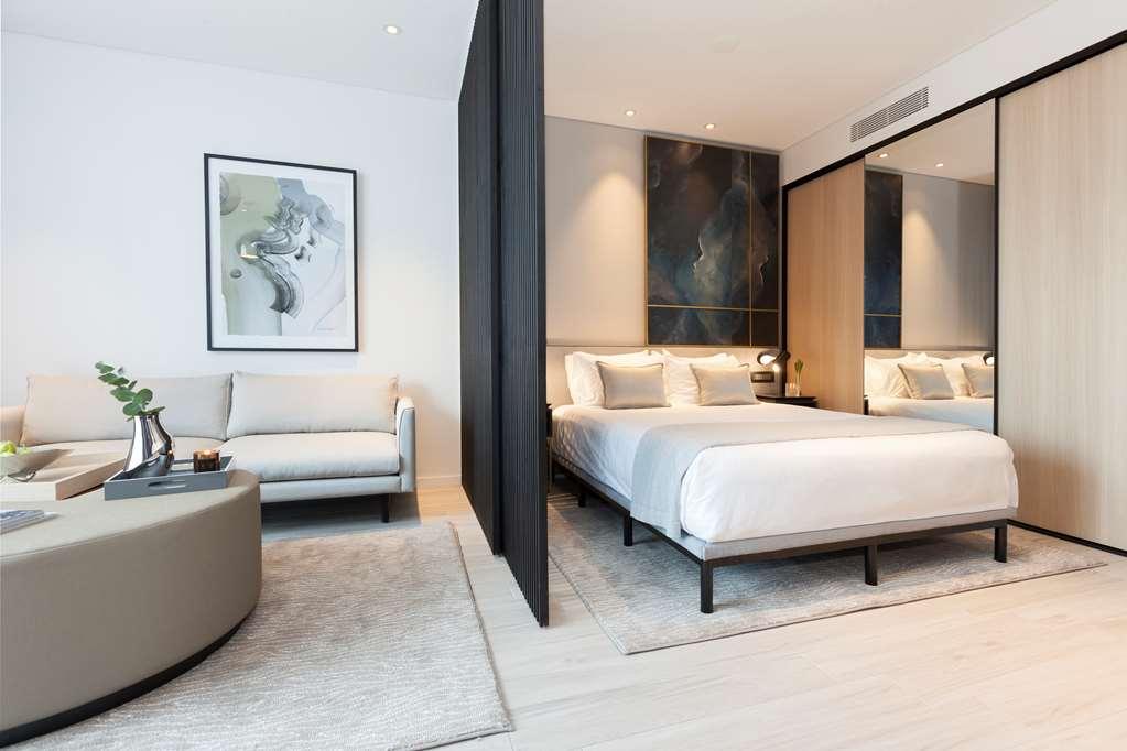 天空之城套房绿色广场酒店 悉尼 客房 照片 A bedroom at the hotel