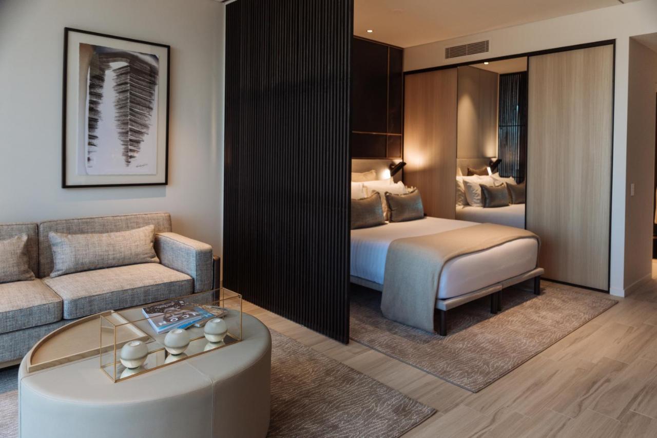 天空之城套房绿色广场酒店 悉尼 外观 照片 A bedroom at the hotel