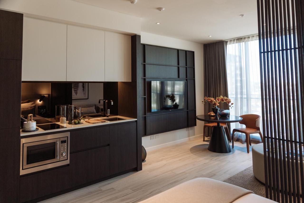天空之城套房绿色广场酒店 悉尼 外观 照片 The interior of a typical apartment