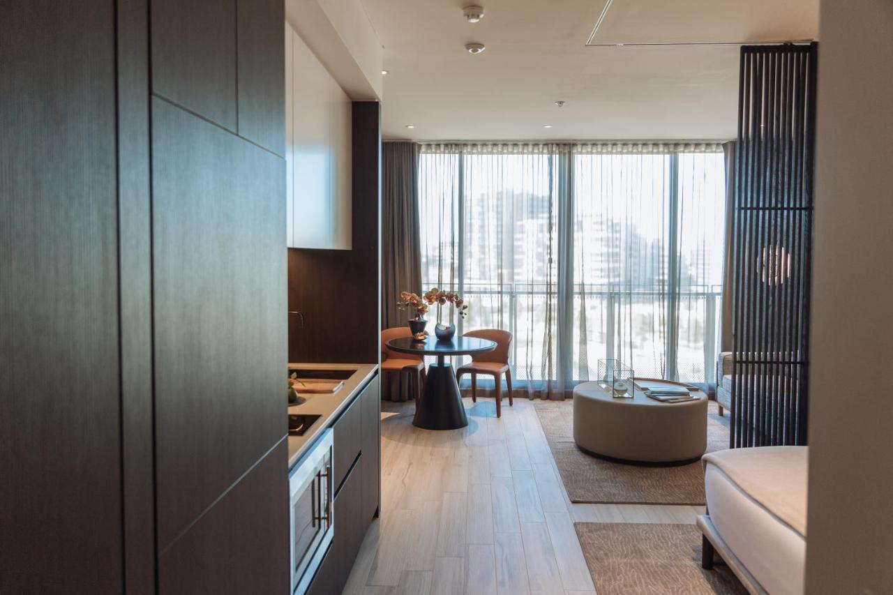 天空之城套房绿色广场酒店 悉尼 外观 照片 The apartment interiors